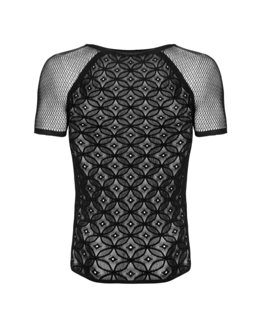 T_Shirt_Homme_Transparent_Motifs_Geometriques_Obsessive