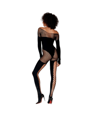 Combinaison_Sexy_Resille_Noire_Effet_Body_Bas_Mapale_Lingerie