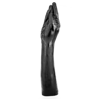 Dildo Main et Avant-Bras pour Fisting 39 cm – All Black AB21