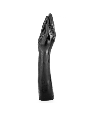 Dildo Main et Avant-Bras pour Fisting 39 cm – All Black AB21