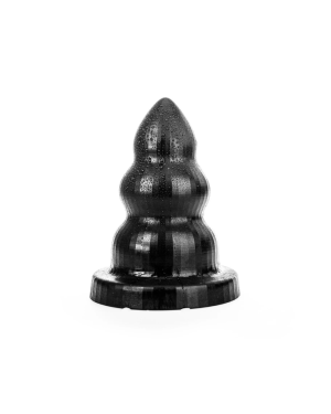 Plug Anal Taille S ‘Triple Pleasure’ 20 cm – All Black AB95