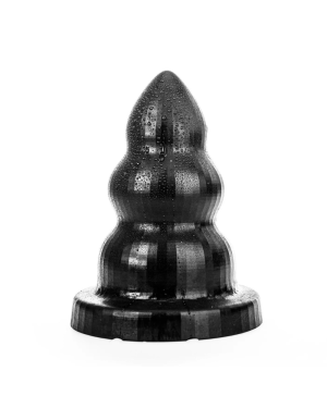 Plug Anal Taille L ‘Triple Pleasure’ 26 cm – All Black AB97