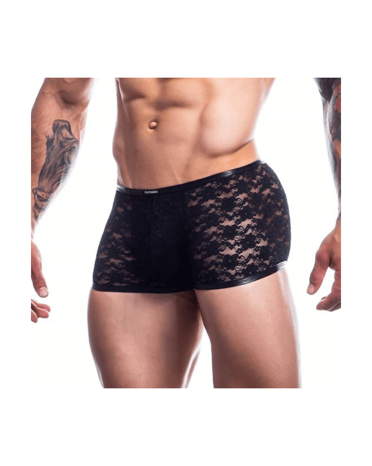 Boxer_Trunk_Homme_Dentelle_Simili_Cuir_Cut4Men