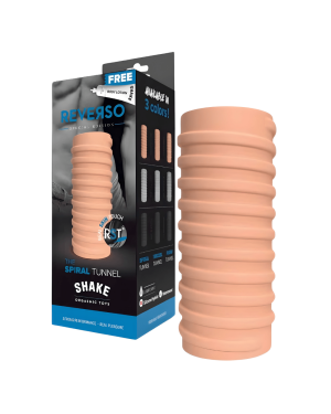 Masturbateur Masculin Réversible ‘The Spiral Tunnel’ – Shake