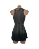 Robe_Courte_Evasee_Rayures_Transparentes_Collection_Exclusive_Paradise_Boutik