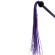Fouet Multi-lanières Silicone 38cm - Captive by Paradise Boutik