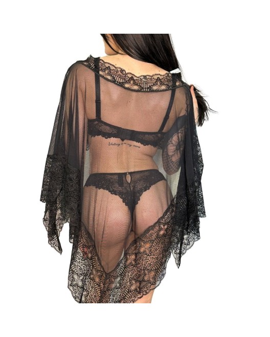 Poncho_Transparent_Tulle_Dentelle_Collection_Exclusive_Paradise_Boutik