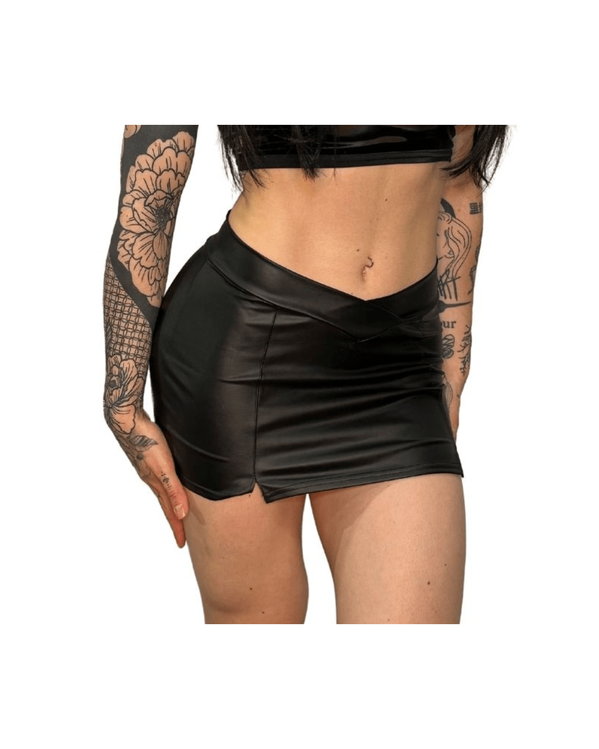 Jupe_Courte_Wetlook_Collection_Exclusive_Paradise_Boutik