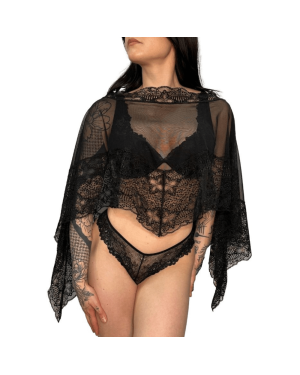 Poncho_Transparent_Tulle_Dentelle_Collection_Exclusive_Paradise_Boutik