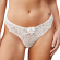 Tanga en Dentelle Blanche ‘Beaute’ – Valege Lingerie