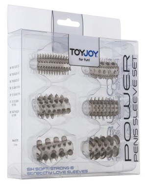 Power Penis Sleeve Set Smoke