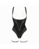 Body String Seins Nus Ouvrable Jenny avec Jarretières - Impudique