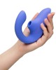 double-stimulateur-clitoris-point-g-womanizer-blend-bleu