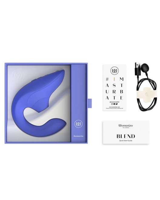 double-stimulateur-clitoris-point-g-womanizer-blend-bleu
