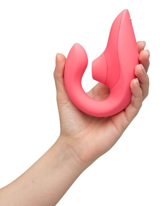double-stimulateur-clitoris-point-g-womanizer-blend-rose