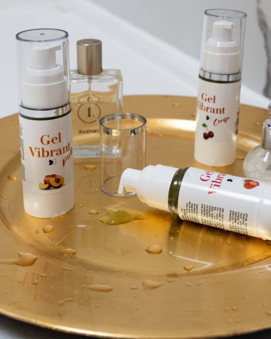 Gel Vibrant Lubrifiant à la Fraise 30ml – Nous Deux