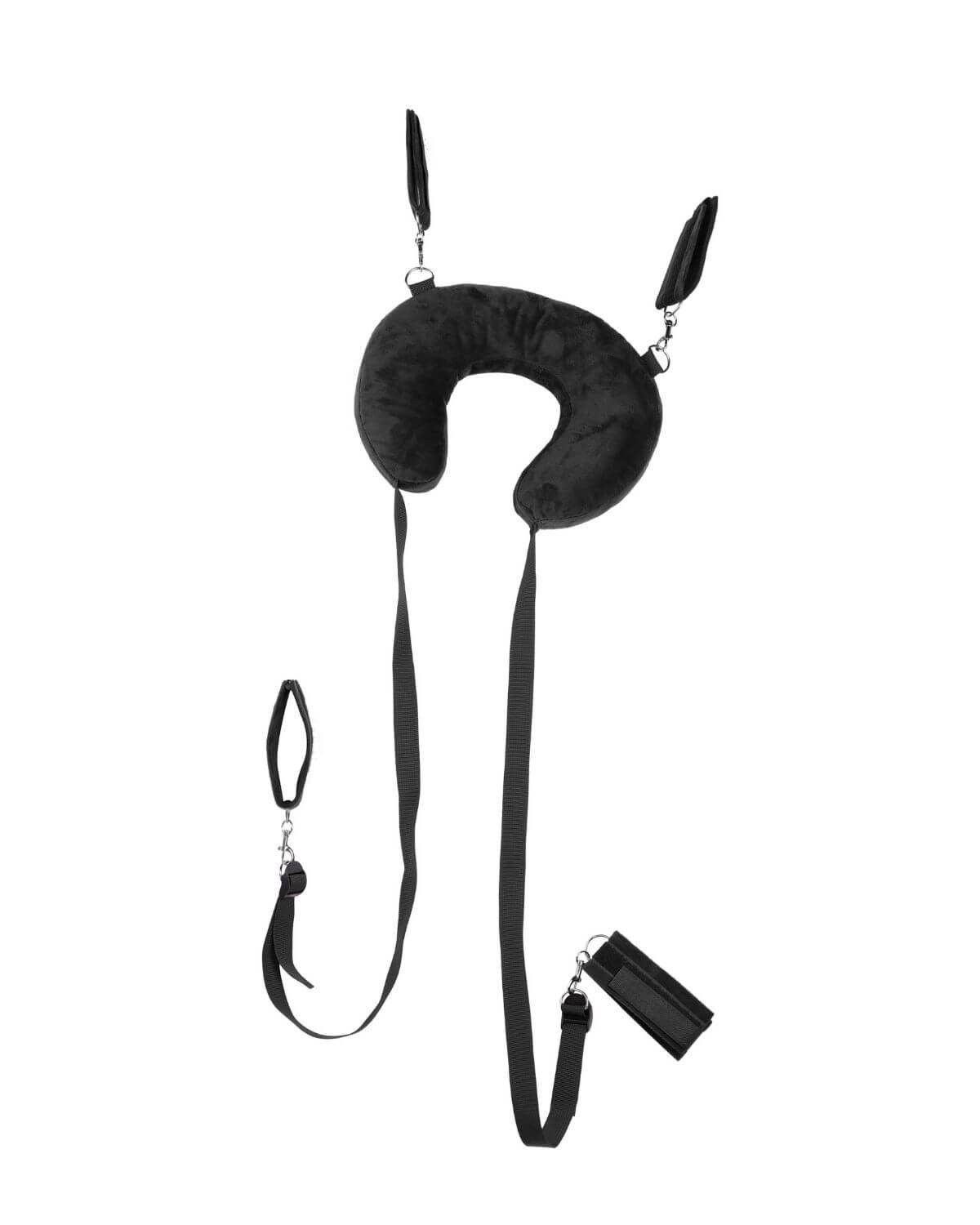 Kit D'attaches Pour Lit - Menottes Et Liens Pour Chevilles - Univers Bondage/soumission