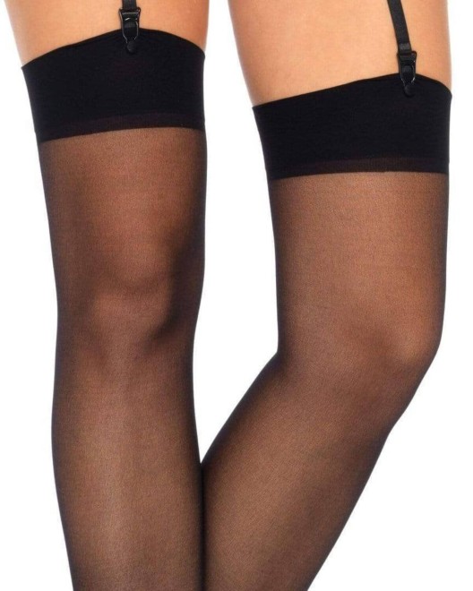 bas-non-autofixants-ultra-fins-leg-avenue-noir