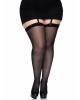 bas-noirs-non-autofixants-grande-taille-leg-avenue
