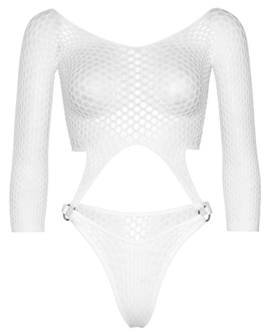 body-string-nid-de-poule-leg-avenue-blanc