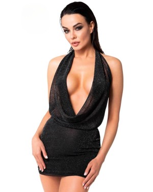 mini-robe-decollete-plongeant-luminara-noir-handmade