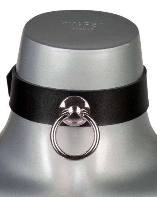 collier-ras-de-cou-cuir-submissive-voyeurx-argent
