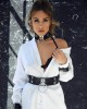 Collier Ras-De-Cou en Cuir Eternity - VoyeurX