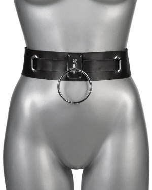 ceinture-cuir-bondage-eternity-sm-voyeurx-argent