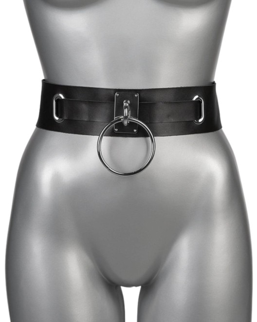 ceinture-cuir-bondage-eternity-sm-voyeurx-argent
