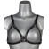 Soutien-Gorge Harnais Ouvert en Cuir 'Insolence' - VoyeurX