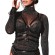 Soutien-Gorge Harnais Seins Nus en Cuir 'Subjection' - VoyeurX