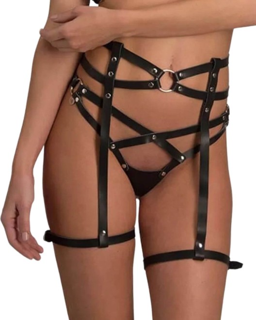 porte-jarretelles-cuir-powerless-voyeurx-argent