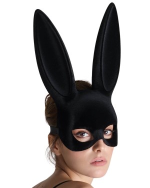 masque-lapin-velours-noir-maison-close