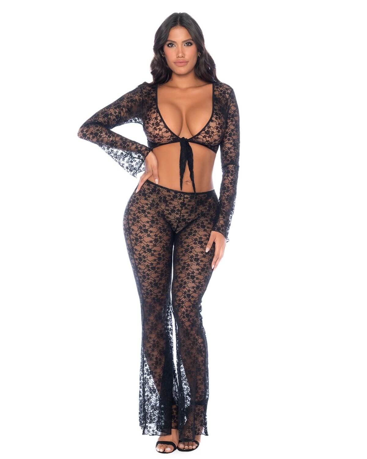 ensemble-crop-top-pantalon-dentelle-noir-mapale-lingerie