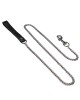 laisse-bondage-cuir-metal-lead-voyeurx-argent