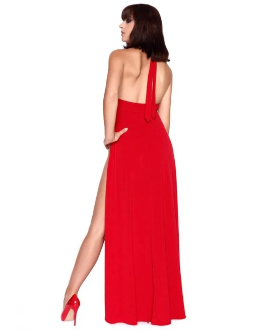 robe-longue-fendue-lycra-isabella-rouge-maison-catanzaro-6