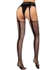 Collants Porte-Jarretelles en Résille – Collection Paradise Boutik
