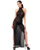 robe-longue-fendue-transparente-f372-onyx-noir-handmade-1