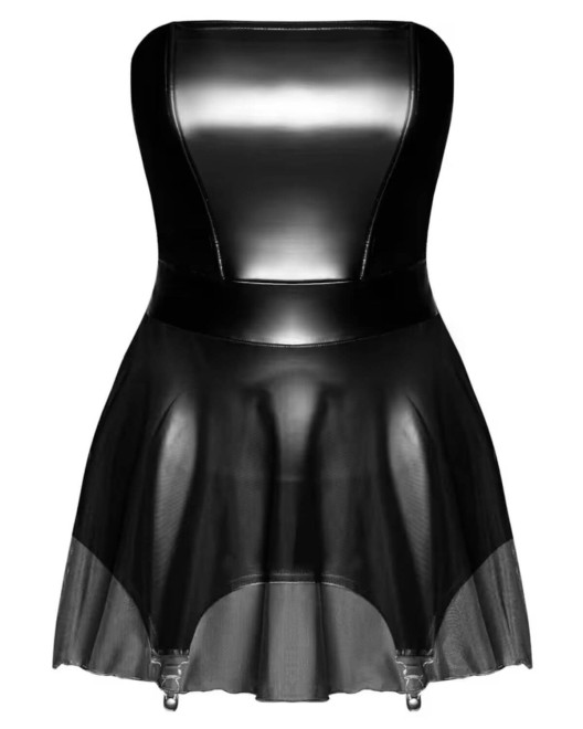 robe-bustier-porte-jarretelles-noir-handmade-4