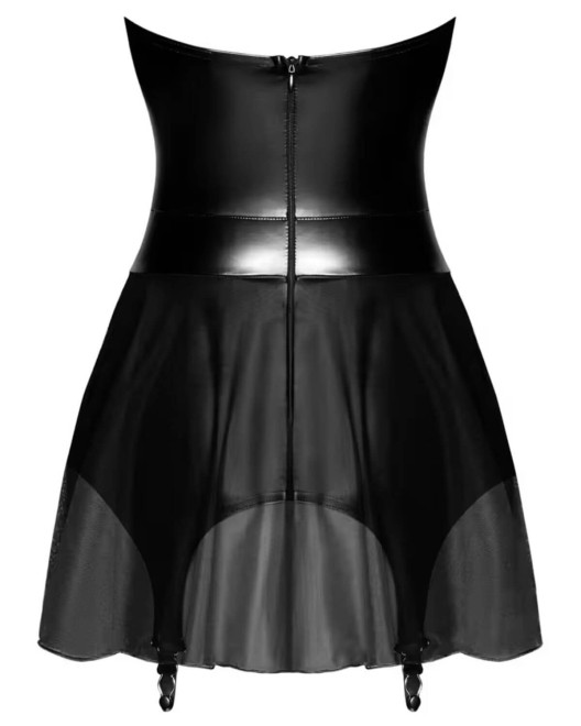 robe-bustier-porte-jarretelles-noir-handmade-5