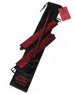 barre d'écartement avec menottes Sweet anticipation, Fifty Shades of grey, avec sac de rangement