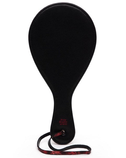 paddle bdsm Sweet Anticipation, Fifty shades of grey, dos sur fond blanc