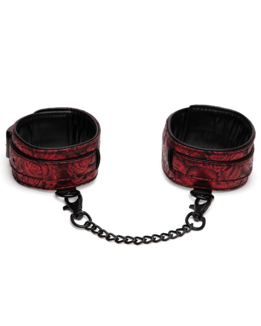 menottes pour chevilles Sweet Anticipation, Fifty shades of grey, rouge