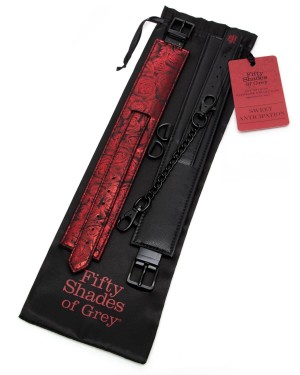 menottes pour chevilles Sweet Anticipation, Fifty shades of grey, pochette