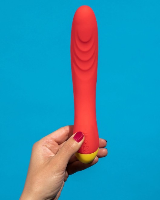 vibromasseur point G Hype, Romp, tenue dans une main de femme