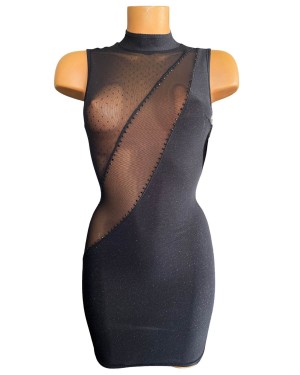 robe moulante à strass, collection Grace, OutX, mannequin