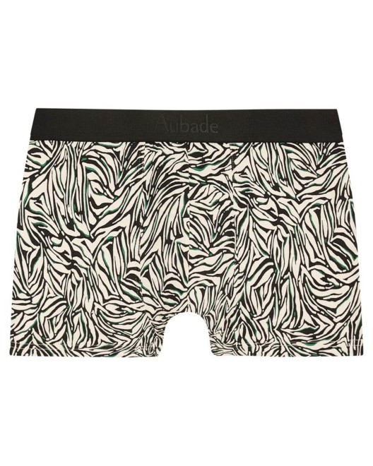 boxer trunk Wild Stripes, Aubade Lingerie, devant, sur fond blanc