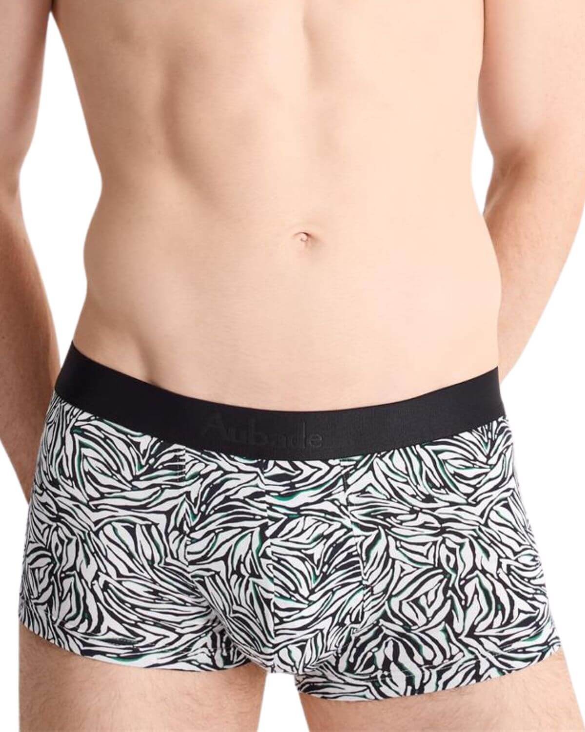 boxer trunk Wild Stripes, Aubade Lingerie, vue de face