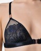 brassière triangle Envie, collection 7 péchés capitaux, Impudique, zoom dentelle