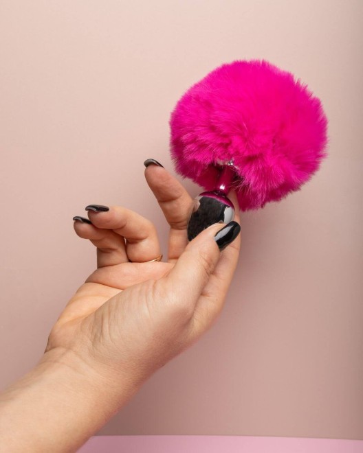 Plug_Bijou_Queue_de_Lapin_rose